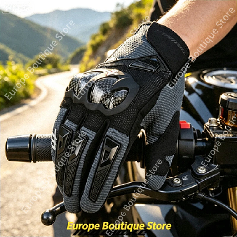 Anti Slip Anti Fall Carbon Fiber Motorcycle Gloves MADBIKE Spring Summer Breathable Wear Resistant Racing Gear For Men
Anti Slip Anti Fall Carbon Fiber Motorcycle Gloves MADBIKE Spring Summer Breathable Wear Resistant Racing Gear For Men