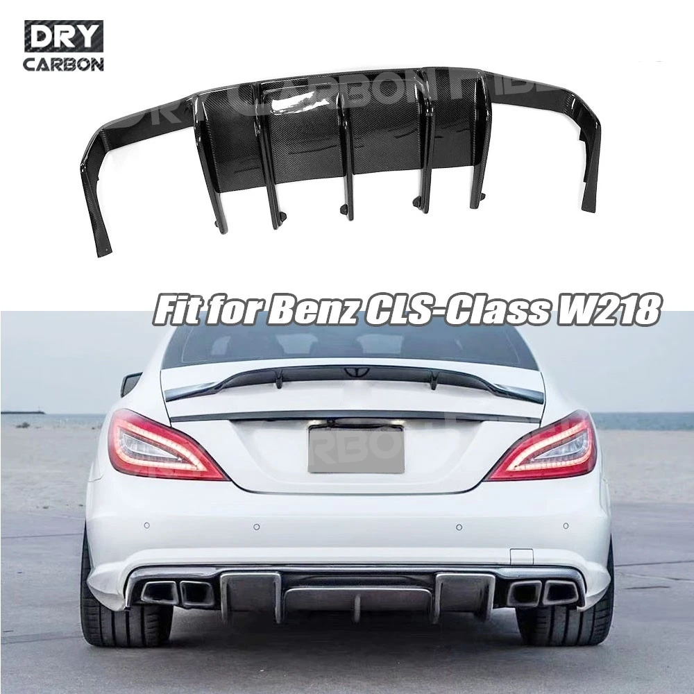 For Mercedes Benz CLS Class W218 CLS63 AMG 2011-2019 Carbon Fiber Rear Bumper Lip Spoiler Fins S Style FRP Diffuser Trims
For Mercedes Benz CLS Class W218 CLS63 AMG 2011-2019 Carbon Fiber Rear Bumper Lip Spoiler Fins S Style FRP Diffuser Trims