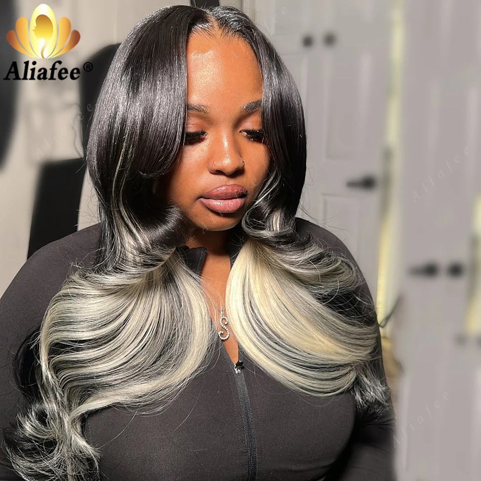 Trendy Hairstyle Highlight Natural Black 613 Platinum Blonde Body Wave 100%Human Hair Wig 13x6 Transparent Lace Frontal Hair Wig
Trendy Hairstyle Highlight Natural Black 613 Platinum Blonde Body Wave 100%Human Hair Wig 13x6 Transparent Lace Frontal Hair Wig