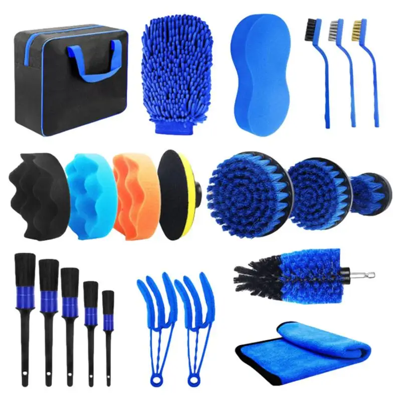 Car Detailing Kit Full 22pcs Cleaning Car Detailing Kit For Interior Exterior Auto Cleaning Supplies With Drill Brushes
Car Detailing Kit Full 22pcs Cleaning Car Detailing Kit For Interior Exterior Auto Cleaning Supplies With Drill Brushes