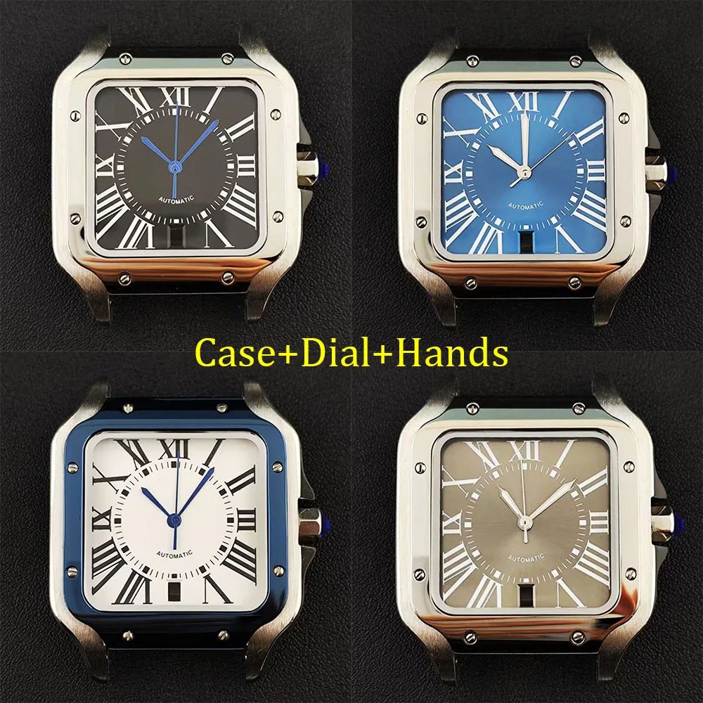 NH35 Square 38mm Case Men's High Quality Stainless Steel Case Customized Logo Suitable for NH35 Movement Watch Accessories
NH35 Square 38mm Case Men's High Quality Stainless Steel Case Customized Logo Suitable for NH35 Movement Watch Accessories