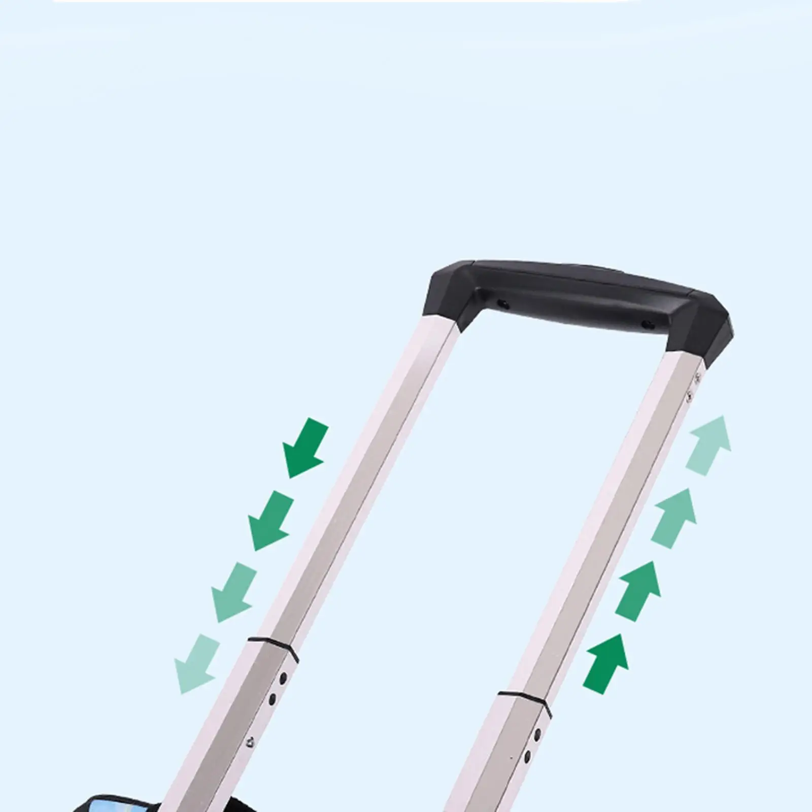 Luggage Trolley No Brake System Hand Dolly Cart for Travel School Children
Luggage Trolley No Brake System Hand Dolly Cart for Travel School Children