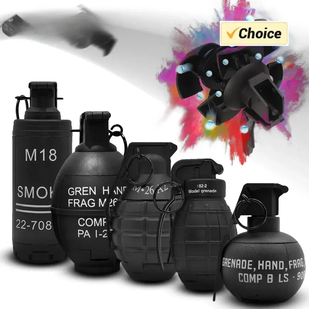 Игрушечная модель тактической гранаты, 2 шт., граната M67, модель военной дымовой гранаты, для пистолета, структурные аксессуары, охота CS
Игрушечная модель тактической гранаты, 2 шт., граната M67, модель военной дымовой гранаты, для пистолета, структурные аксессуары, охота CS