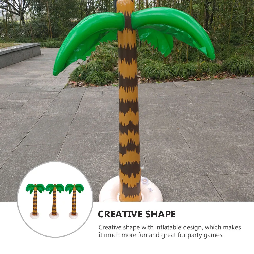 2Pcs Inflatable Coconut Tree Simulated Plant Design for Pool Party Decor Kids Summer Floating Game Outdoor Play
2Pcs Inflatable Coconut Tree Simulated Plant Design for Pool Party Decor Kids Summer Floating Game Outdoor Play