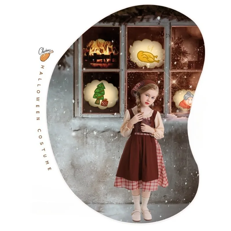 Victorian Little Match Girl Costume - Rustic Farm Maid Dress for Theater Plays, Halloween & Historical Reenactment
Victorian Little Match Girl Costume - Rustic Farm Maid Dress for Theater Plays, Halloween & Historical Reenactment