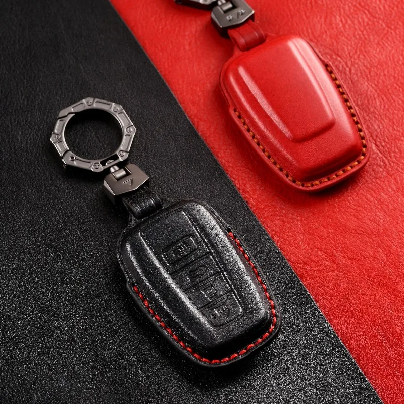 Leather Car Key Case Cover Shell Fob Holder for Toyota Sienna Alphard Granvia Corolla Avalon Wildlander Prado Accessories
Leather Car Key Case Cover Shell Fob Holder for Toyota Sienna Alphard Granvia Corolla Avalon Wildlander Prado Accessories