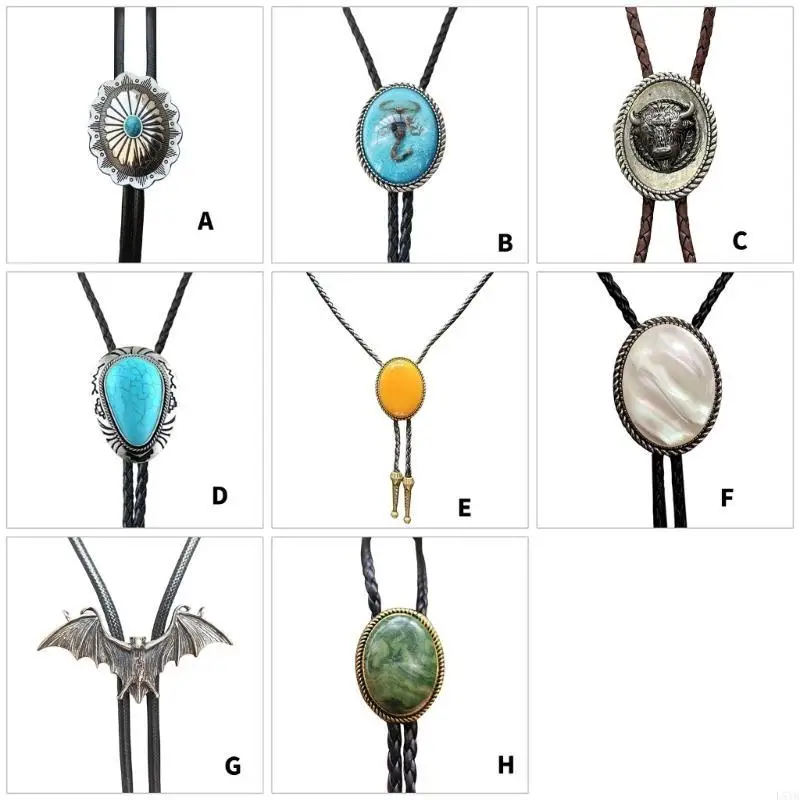 L5YA Классический галстук-боло из искусственной кожи с эффектным кулоном из камня для западного ковбоя Регулируемый
L5YA Классический галстук-боло из искусственной кожи с эффектным кулоном из камня для западного ковбоя Регулируемый