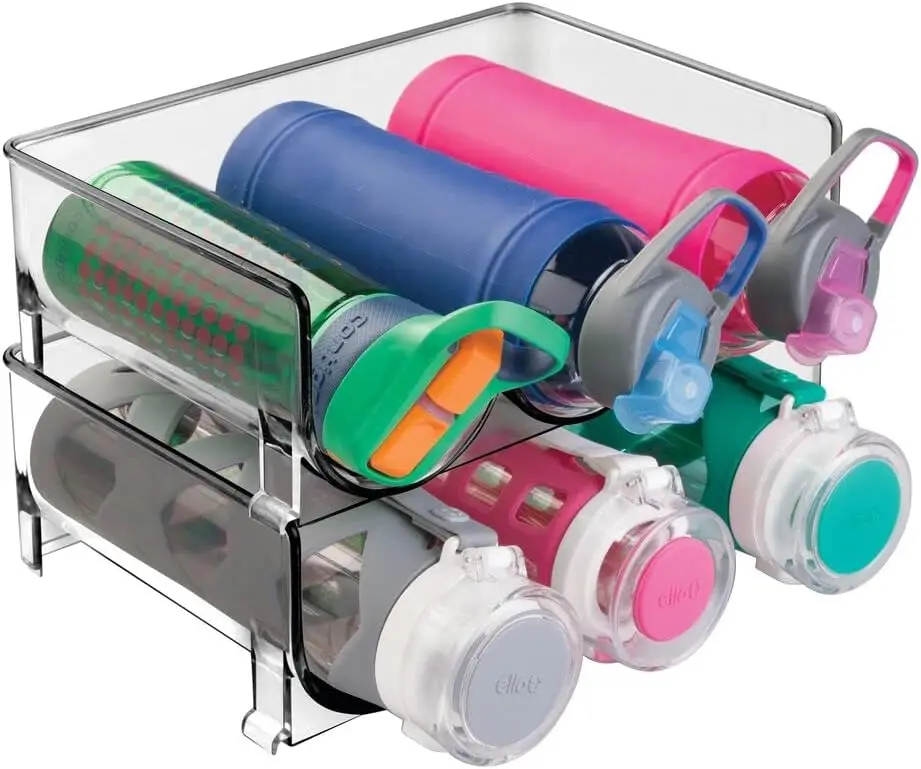 Штабелируемая пластиковая подставка для 3 бутылок в холодильник – органайзер для хранения шампанского, вина или воды – штабелируемая конструкция
Штабелируемая пластиковая подставка для 3 бутылок в холодильник – органайзер для хранения шампанского, вина или воды – штабелируемая конструкция