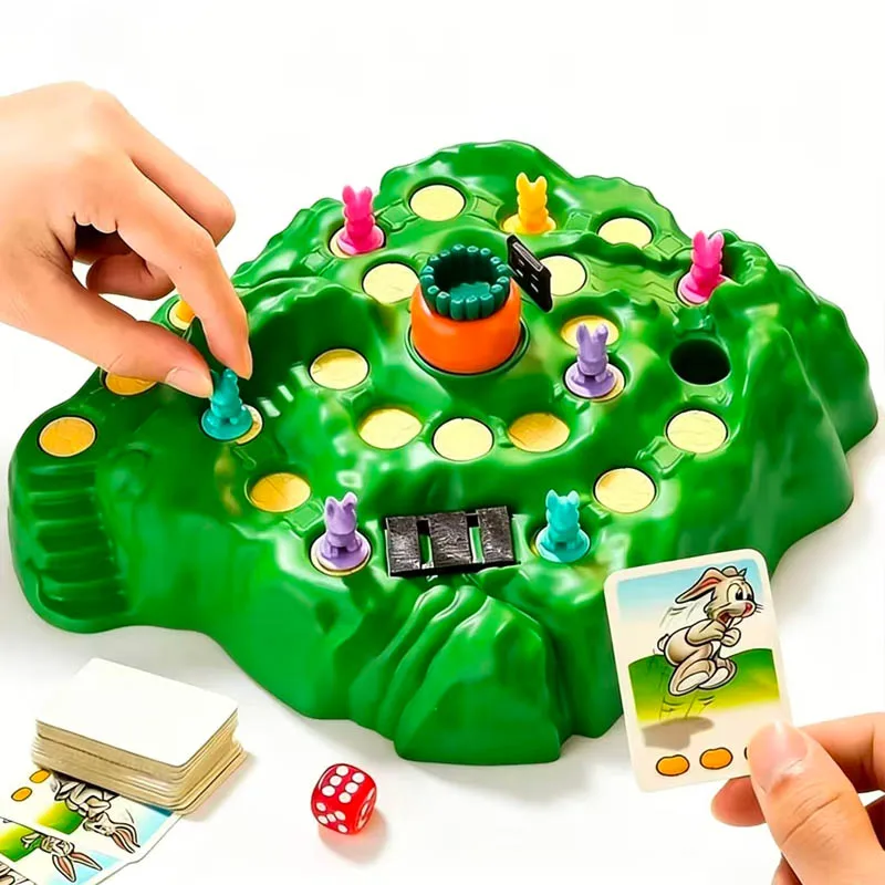 Hot Sale Fun Toy Rabbit Trap Upgraded Board Game Card Parent Child Interactive Gathering Creative Table Game Kids Birthday Gift
Hot Sale Fun Toy Rabbit Trap Upgraded Board Game Card Parent Child Interactive Gathering Creative Table Game Kids Birthday Gift