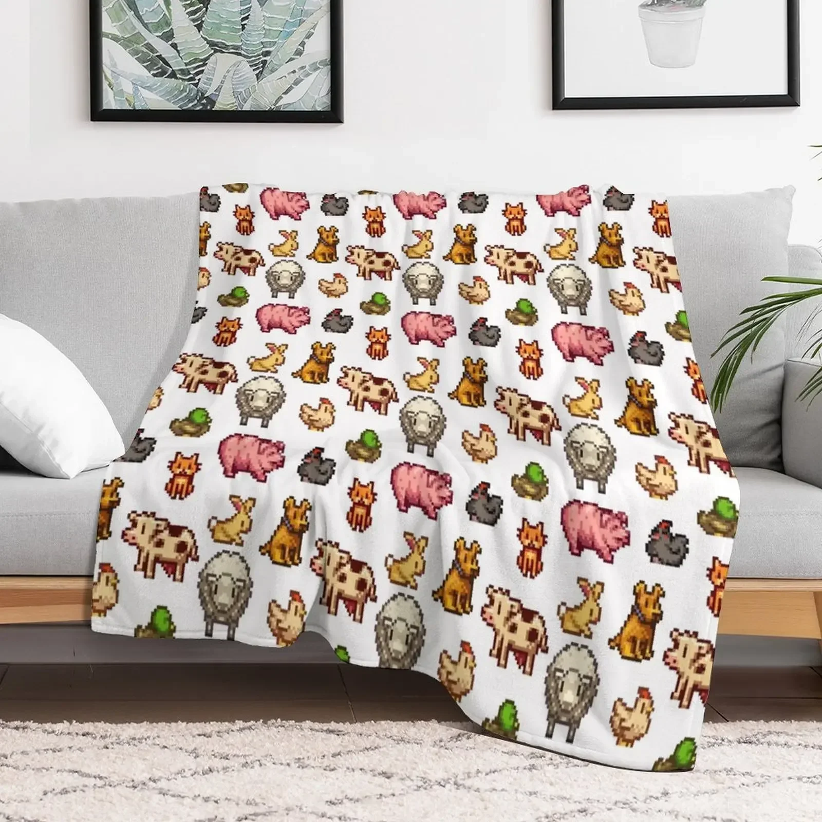 stardew valley animals Throw Blanket Plaid on the sofa for babies Winter beds Blankets
stardew valley animals Throw Blanket Plaid on the sofa for babies Winter beds Blankets