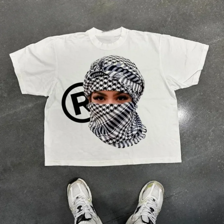 Y2k T-shirt New Print O-neck Graphic Shortsleeve Aesthetic Women Fashion Couple Loose Punk Top Gothic Vintage Streetwear Fashion
Y2k T-shirt New Print O-neck Graphic Shortsleeve Aesthetic Women Fashion Couple Loose Punk Top Gothic Vintage Streetwear Fashion