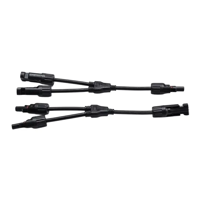 FEDI-Y-Type Pv Solar Connector 1In 2Out With Wire 1000V 30A Ip67 Dust-Proof Water-Resistant For Battery Pack Solar Panel
FEDI-Y-Type Pv Solar Connector 1In 2Out With Wire 1000V 30A Ip67 Dust-Proof Water-Resistant For Battery Pack Solar Panel