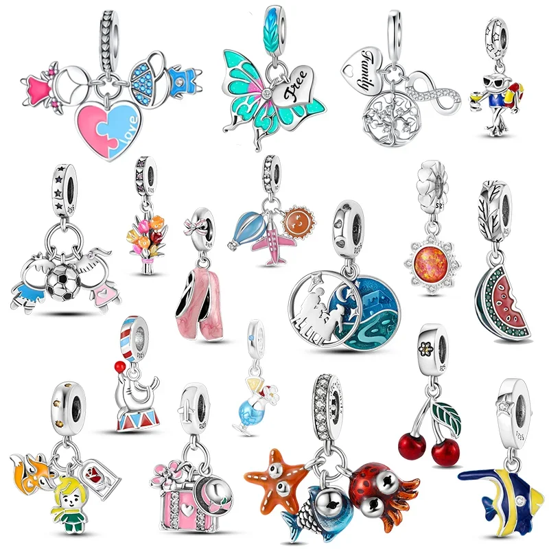 925 Silver Summer Fun Seaside Style Starfish Octopus Charm Fit Pandora 925 Original Bracelet Charms for Women
925 Silver Summer Fun Seaside Style Starfish Octopus Charm Fit Pandora 925 Original Bracelet Charms for Women