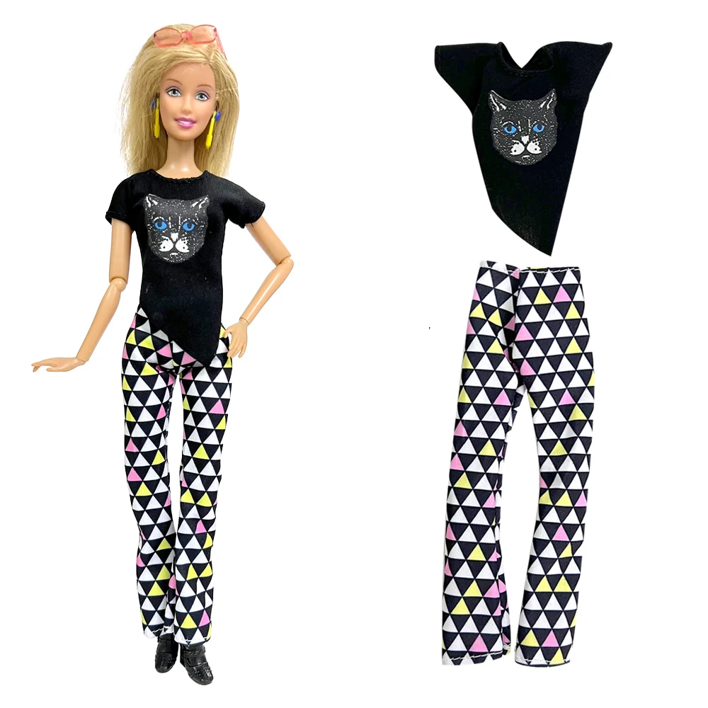 NK Doll Clothes For 11.5 inch Doll Black Shirt Long Trouseres Suitable 1/6 Doll Clothing For BJD Doll Clothes Accessories
NK Doll Clothes For 11.5 inch Doll Black Shirt Long Trouseres Suitable 1/6 Doll Clothing For BJD Doll Clothes Accessories