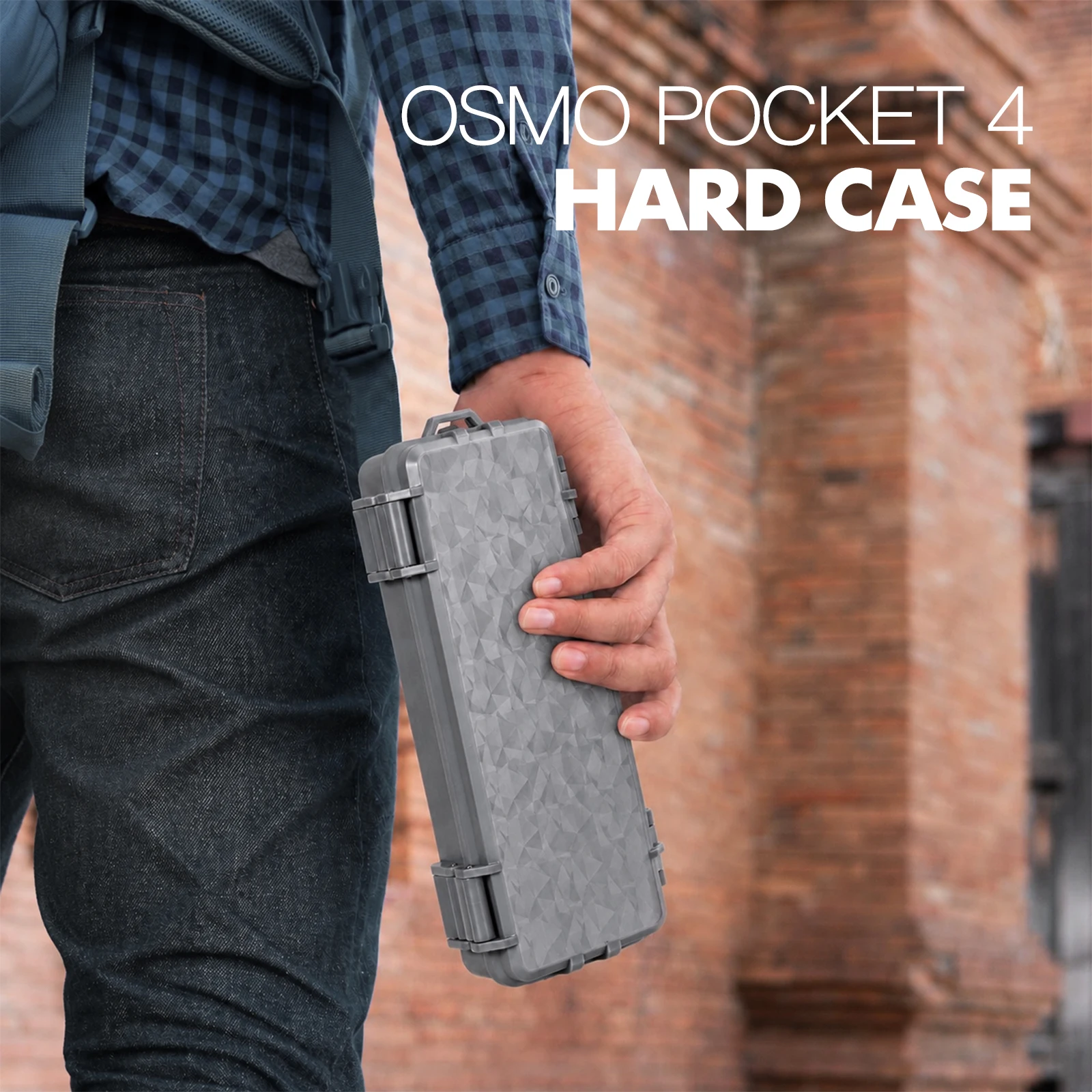 For DJI Pocket 4 Hard Case IP67 Waterproof Shockproof Travel Storage Box with Silicone Liner Carabiner Lanyard
For DJI Pocket 4 Hard Case IP67 Waterproof Shockproof Travel Storage Box with Silicone Liner Carabiner Lanyard