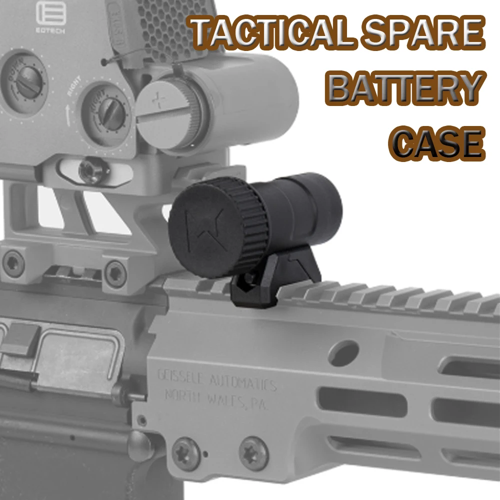 Tactical Battery Storage Case for Helmet or Picatinny Waterproof Lightweight Power Storage for NVG Airsoft Hunting Gear
Tactical Battery Storage Case for Helmet or Picatinny Waterproof Lightweight Power Storage for NVG Airsoft Hunting Gear