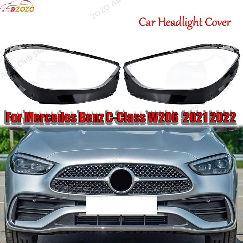 Car Headlight Cover For Mercedes Benz C-Class W206 2021 2022 Headlamp Shade car accessories automobil parts accessori Assemblies
Car Headlight Cover For Mercedes Benz C-Class W206 2021 2022 Headlamp Shade car accessories automobil parts accessori Assemblies