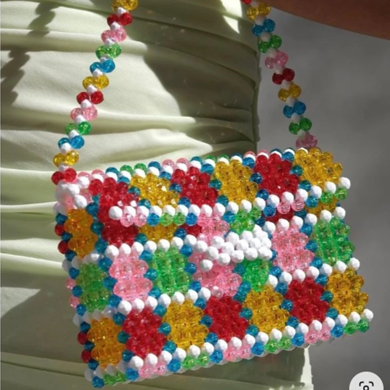 Unique Design for New Summer Versatile Colorful Stripes Fashion Women's Shoulder Bag Customized Handwoven Beaded Bags for Women
Unique Design for New Summer Versatile Colorful Stripes Fashion Women's Shoulder Bag Customized Handwoven Beaded Bags for Women