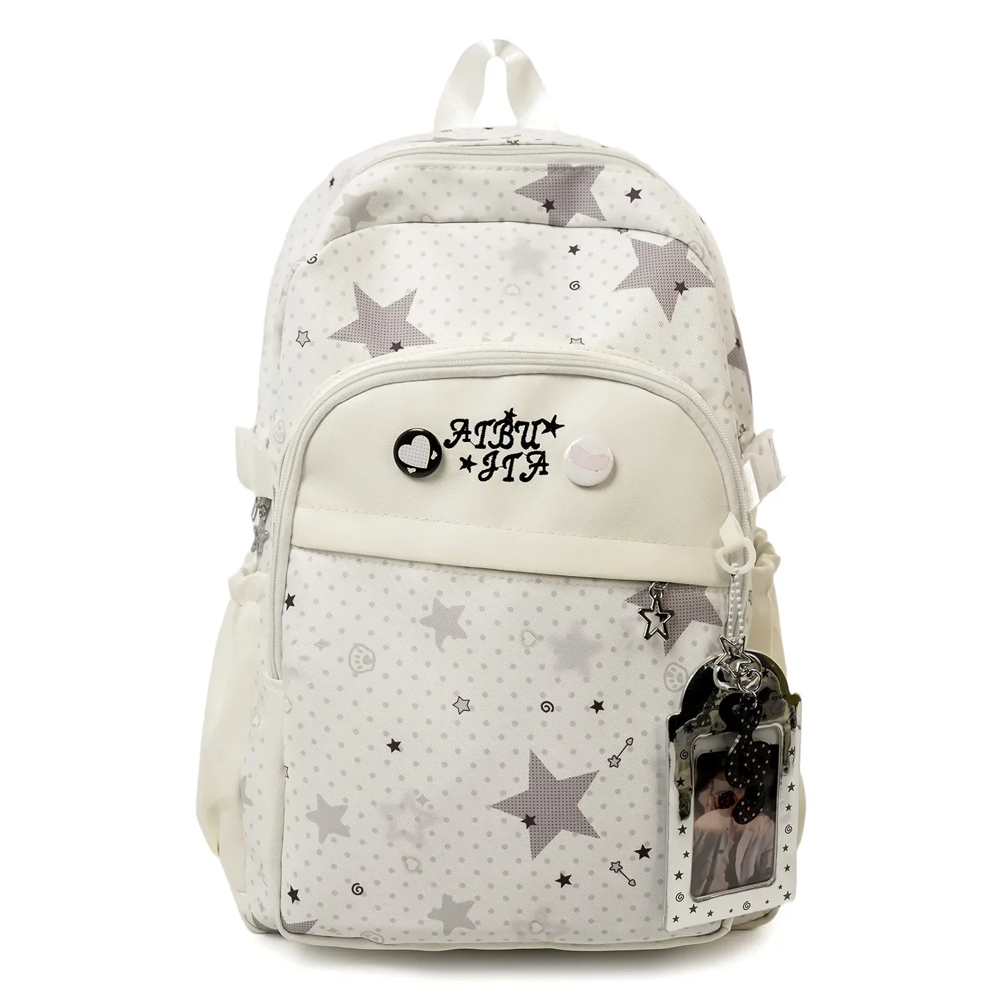 Korean Cartoon Large Capacity Backpack 2026 Style Lightweight Nylon Breathable Comfort Campus Bookbag Casual Travel School Bag F
Korean Cartoon Large Capacity Backpack 2026 Style Lightweight Nylon Breathable Comfort Campus Bookbag Casual Travel School Bag F