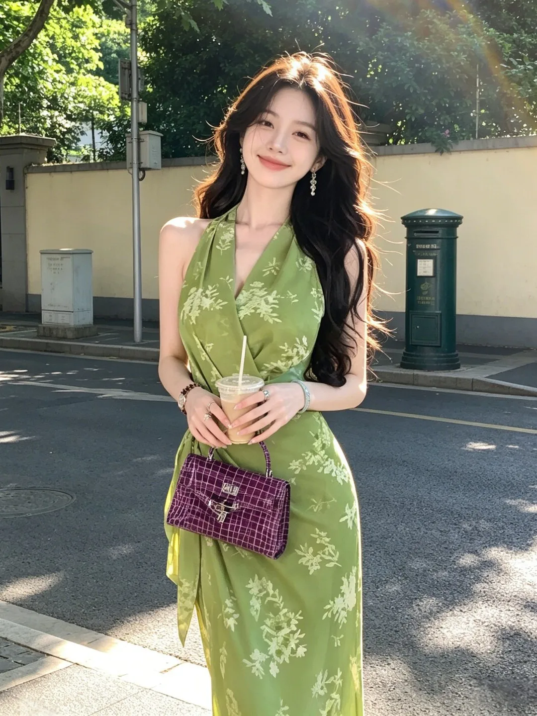 Retro Style Unique Sexy V-Neck Halter Dress Slim Fit Long Skirt Cotton Summer Fashion High Waist Elastic Waistline Gown
Retro Style Unique Sexy V-Neck Halter Dress Slim Fit Long Skirt Cotton Summer Fashion High Waist Elastic Waistline Gown