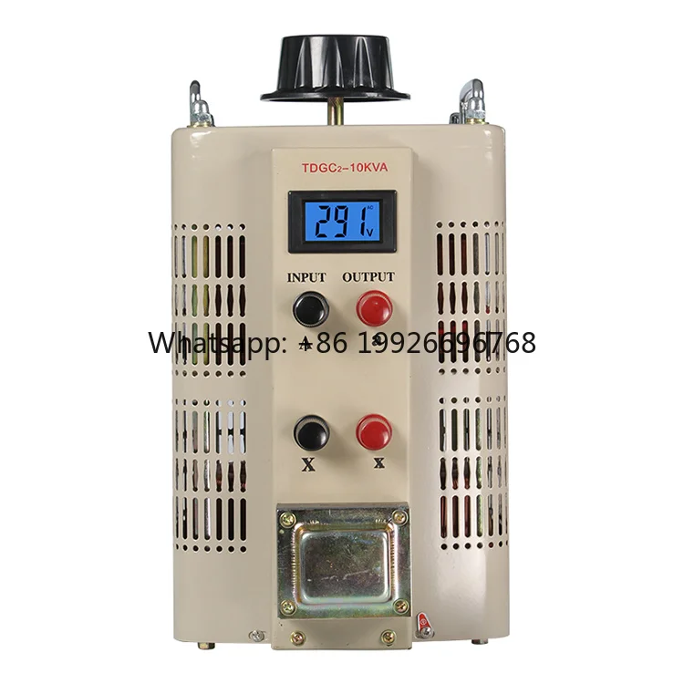 Factory Direct TDGC2-10KVA AC Voltage Regulatorsstabilizers Contact Type Voltage Regulator Optimized for Stability
Factory Direct TDGC2-10KVA AC Voltage Regulatorsstabilizers Contact Type Voltage Regulator Optimized for Stability