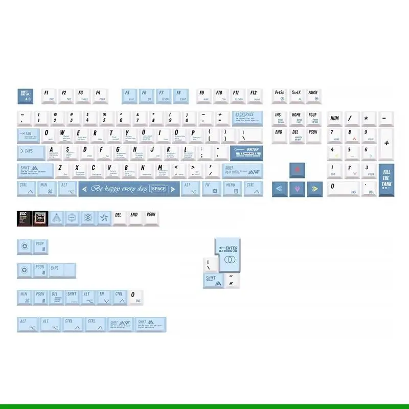 U55C Keycap Dye Sublimation Cherry Profile Mechanical Keyboard PBT Keycap 136Keys/Set
U55C Keycap Dye Sublimation Cherry Profile Mechanical Keyboard PBT Keycap 136Keys/Set