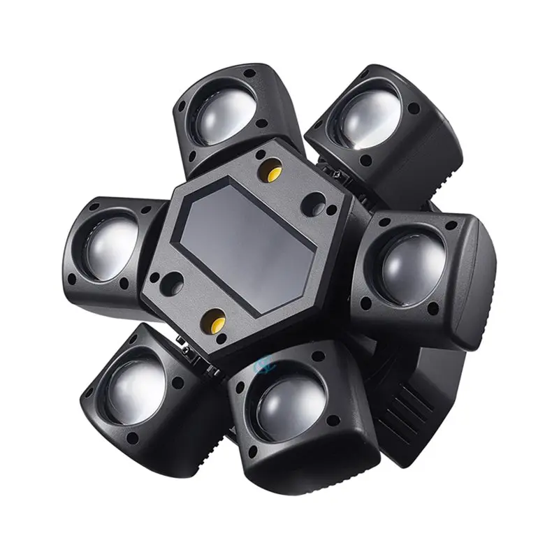 ABFA LED Moving Head RGBW 4In1 Mini Six Strobe Light Yellow Flash Lighting Stage Effect Dj Bar 512 Remote Control US Pl
ABFA LED Moving Head RGBW 4In1 Mini Six Strobe Light Yellow Flash Lighting Stage Effect Dj Bar 512 Remote Control US Pl