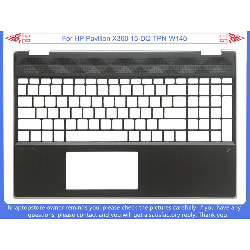 Z New For HP Pavilion X360 15-DQ TPN-W140 Upper Case Palmrest Keyboard Cover
Z New For HP Pavilion X360 15-DQ TPN-W140 Upper Case Palmrest Keyboard Cover