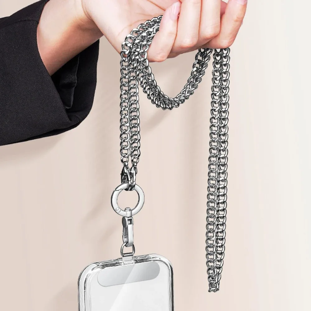 360° Rotation Universal Phone Lanyard Creative Luxury Metal Phone Keychain Neck/Crossbody Hanging Chain Phone Accessories
360° Rotation Universal Phone Lanyard Creative Luxury Metal Phone Keychain Neck/Crossbody Hanging Chain Phone Accessories