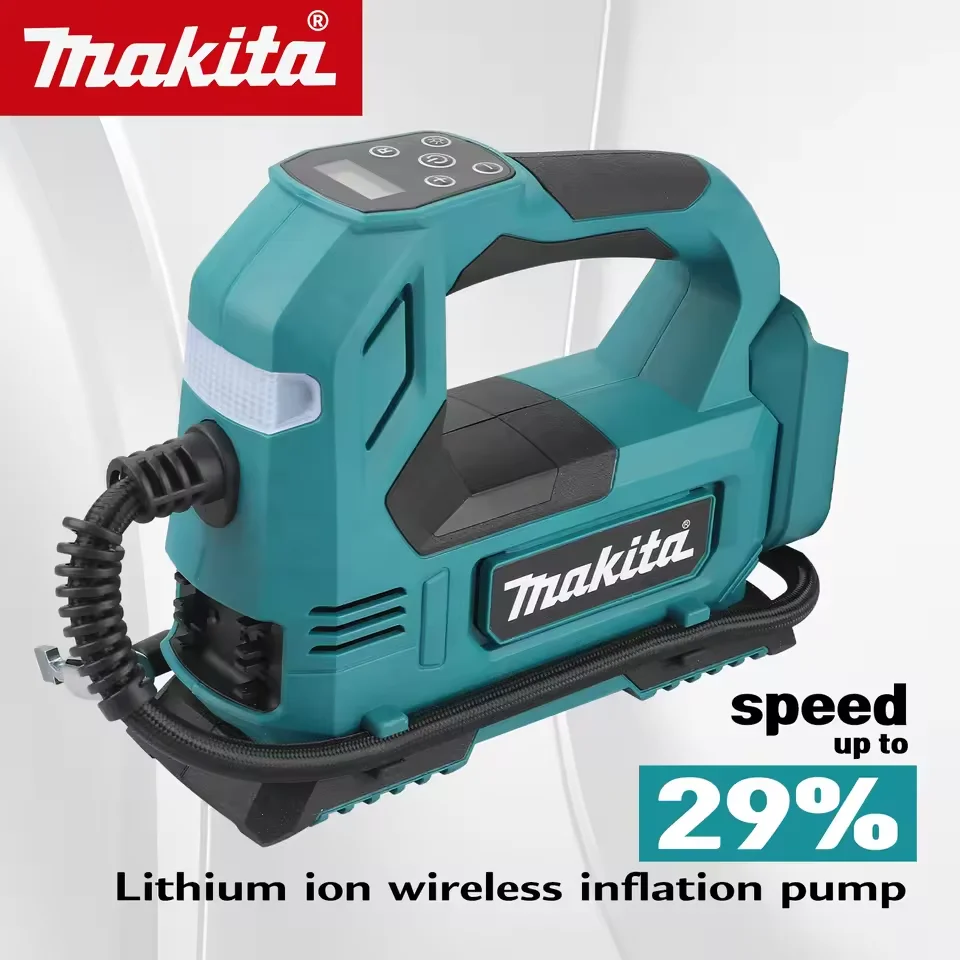 Makita DYS59 Portable Air Pump 18V Lithium-Ion Cordless Inflator Bare Tool For Car Tyre Inflator Electric Motorcycle Pump
Makita DYS59 Portable Air Pump 18V Lithium-Ion Cordless Inflator Bare Tool For Car Tyre Inflator Electric Motorcycle Pump