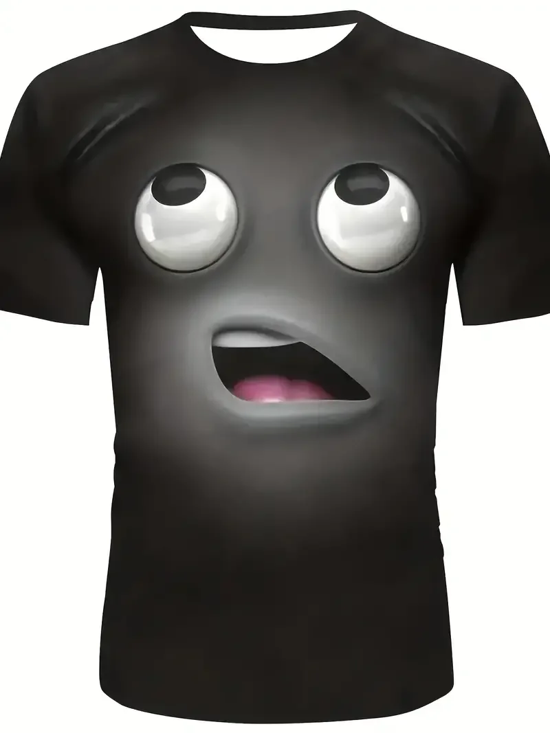 Men‘s T Shirt 3D Face Printed Funny Y2k Casual Short Sleeve O Neck Loose Tee Top Streetwear Pullover Outdoor Oversized Clothing
Men‘s T Shirt 3D Face Printed Funny Y2k Casual Short Sleeve O Neck Loose Tee Top Streetwear Pullover Outdoor Oversized Clothing