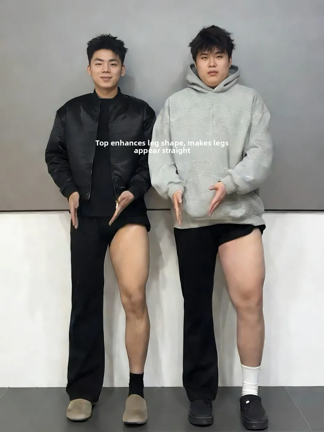 Black Cleanfit Men's Autumn Winter Fleece Lined Flare Leg Straight Cut Pants Enhance Leg Lengthening Middle Waist Zipper Fly
Black Cleanfit Men's Autumn Winter Fleece Lined Flare Leg Straight Cut Pants Enhance Leg Lengthening Middle Waist Zipper Fly