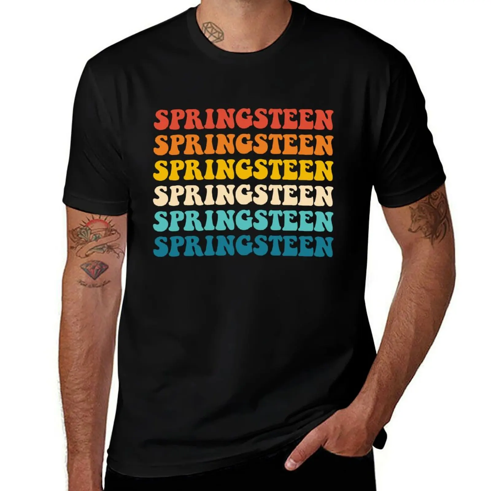 Springsteen Vintage Groovy Retro Vintage Boss Co T-Shirt plus size clothes sublime quick drying quick-drying funny t shirts men
Springsteen Vintage Groovy Retro Vintage Boss Co T-Shirt plus size clothes sublime quick drying quick-drying funny t shirts men