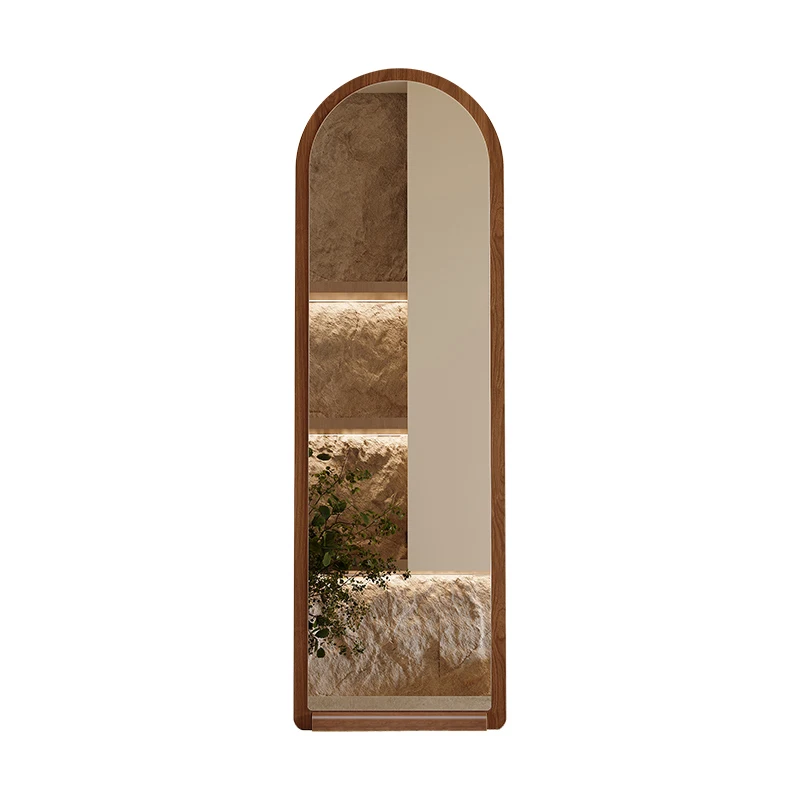 -ForMiddle Ancient Retro Dressing Mirror Solid Wood Full-Body Wall-Hanging Mirror for Girls' Bedroom Clothing Store Home Mirror&
-ForMiddle Ancient Retro Dressing Mirror Solid Wood Full-Body Wall-Hanging Mirror for Girls' Bedroom Clothing Store Home Mirror&