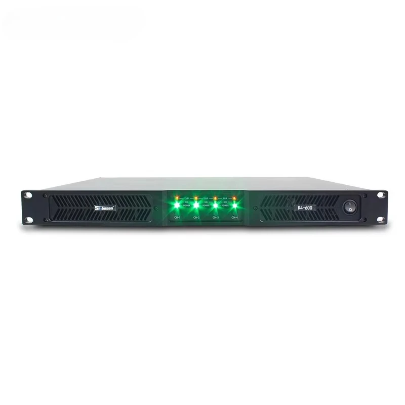 K4-600 Professional Amplificador 4 Channel Class d 600 Watts Audio Digital Power Amplifier
K4-600 Professional Amplificador 4 Channel Class d 600 Watts Audio Digital Power Amplifier