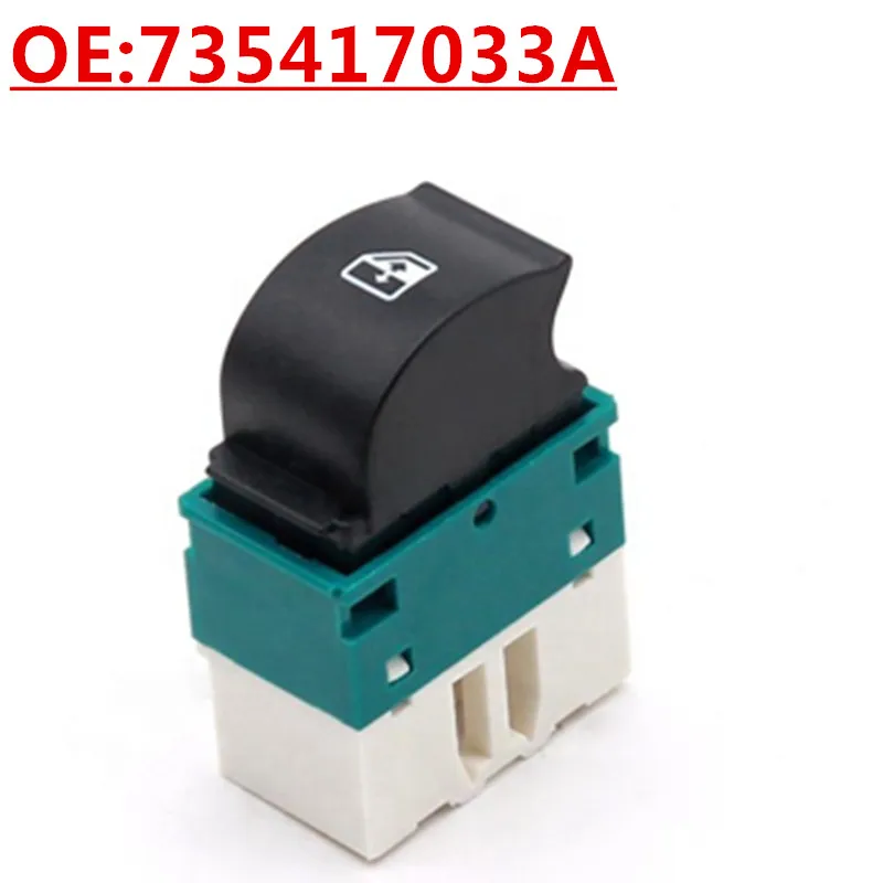 OE: 735417033A Подходит для автомобильного переключателя управления стеклом Fiat
OE: 735417033A Подходит для автомобильного переключателя управления стеклом Fiat