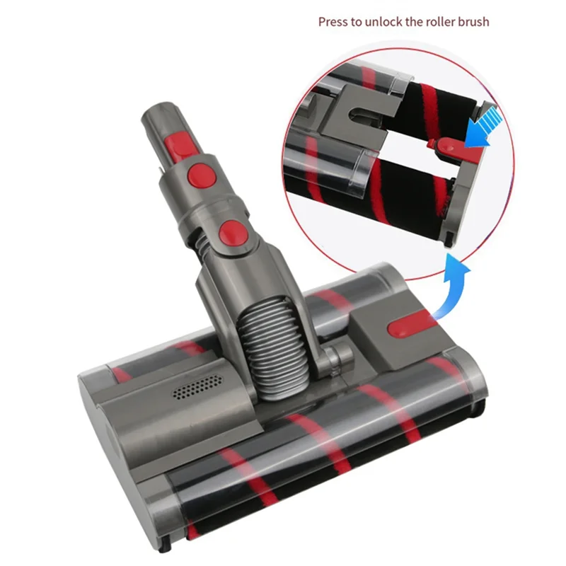 B99A-For DYSON SV21 MICRO Vacuum Replacement Spare Parts Soft Roller Cleaner Head Double Roller Brush With Filter
B99A-For DYSON SV21 MICRO Vacuum Replacement Spare Parts Soft Roller Cleaner Head Double Roller Brush With Filter