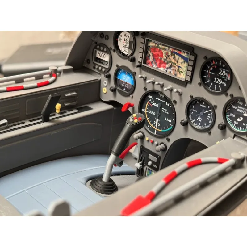 Scale Cockpit Interior FPV Conversion Kit, 3D Printed Colorful Upgrade Parts for FMS 3000mm FOX Glider RC Airplane Model
Scale Cockpit Interior FPV Conversion Kit, 3D Printed Colorful Upgrade Parts for FMS 3000mm FOX Glider RC Airplane Model