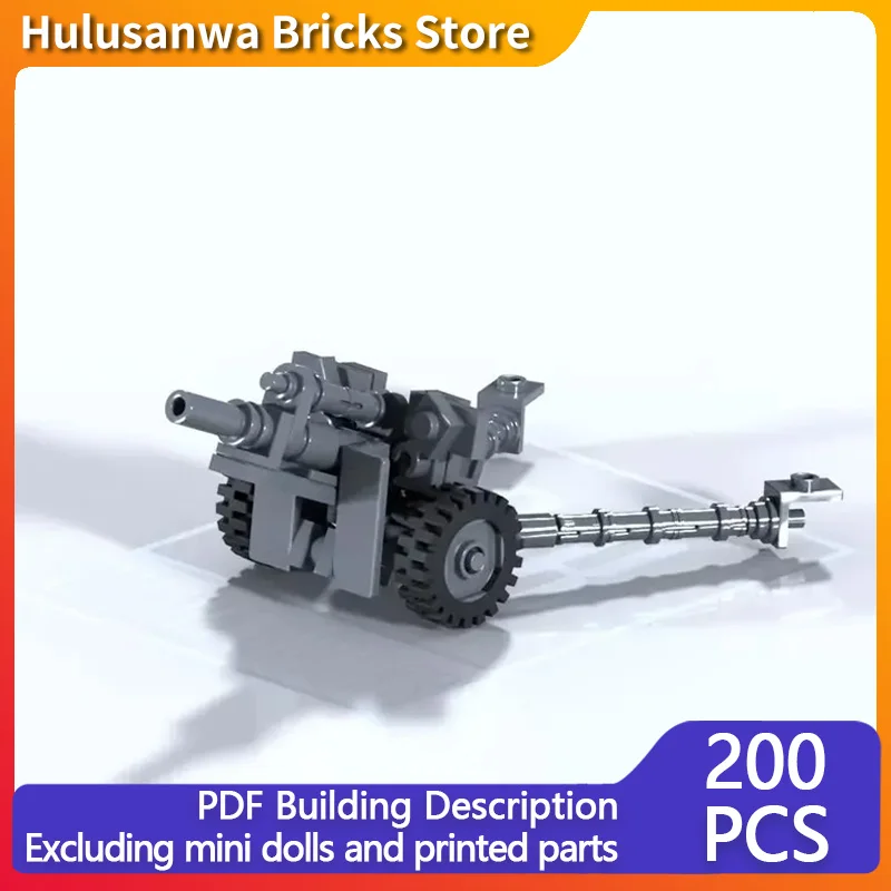 M2A1 Light Howitzer Model MOC Building Bricks War Equipment Modular Technology Gifts Holiday Assemble Children Toys Suit
M2A1 Light Howitzer Model MOC Building Bricks War Equipment Modular Technology Gifts Holiday Assemble Children Toys Suit