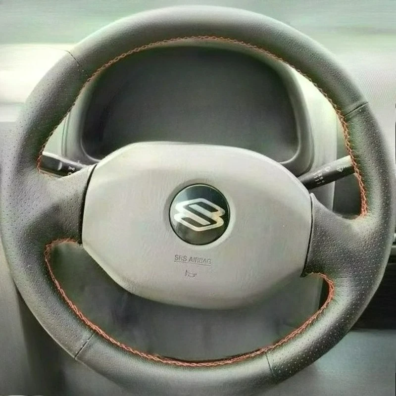 Hand-stitched renovation ultra-thin wear-resistant Non-slip beige leather steering wheel cover For Suzuki Alto Happy Prince
Hand-stitched renovation ultra-thin wear-resistant Non-slip beige leather steering wheel cover For Suzuki Alto Happy Prince