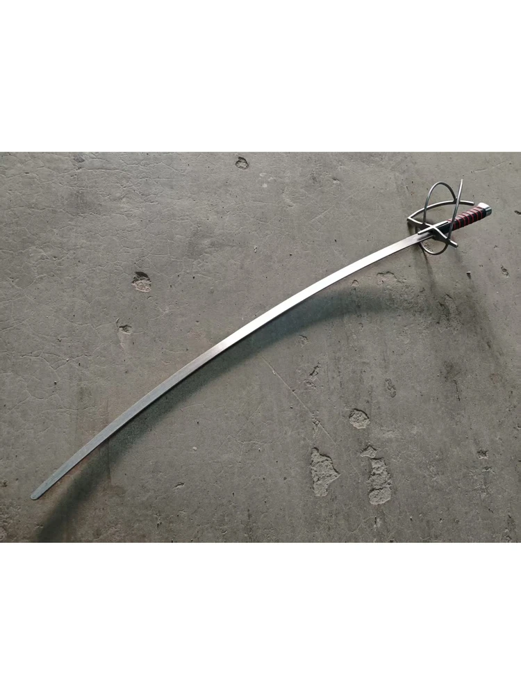 Perfect Hand Feel Unsharpened Cage Hand Wave Sword Fencing Training Equipment High Performance Value for Money Unisex
Perfect Hand Feel Unsharpened Cage Hand Wave Sword Fencing Training Equipment High Performance Value for Money Unisex