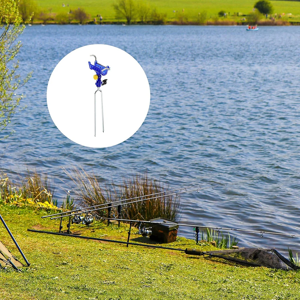 Fishing Rod Rack for Bank Fishing,Fishing Pole Holders for Ground 360 Degree Adjustable for Beach Gifts for Men Birthday Day
Fishing Rod Rack for Bank Fishing,Fishing Pole Holders for Ground 360 Degree Adjustable for Beach Gifts for Men Birthday Day