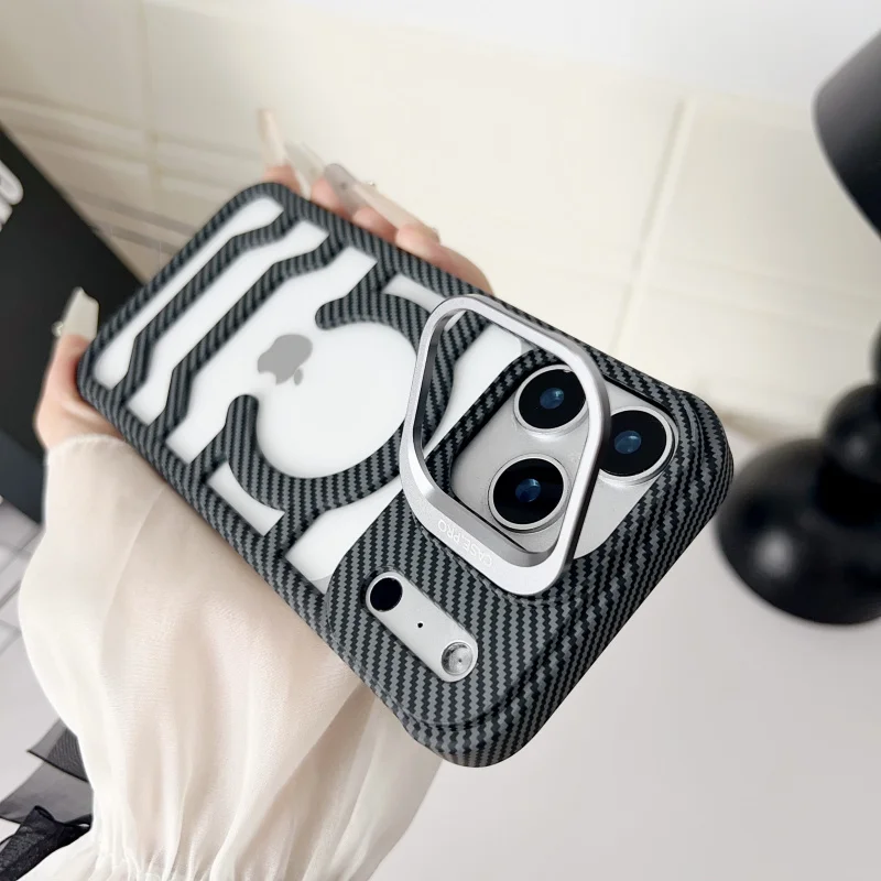 KBLuxury Ice Feather borderless magnetic stand phone case For iPhone 17 Air 16 Pro Max 15 Plus 14 13 12 Simple For Magsafe Cover
KBLuxury Ice Feather borderless magnetic stand phone case For iPhone 17 Air 16 Pro Max 15 Plus 14 13 12 Simple For Magsafe Cover