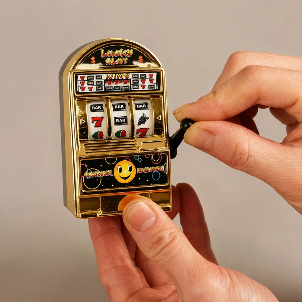 Essential for Any Gathering! One-Armed Bandit Drinking Game Device - Pull the Lever for Thrilling Penalty Challenges
Essential for Any Gathering! One-Armed Bandit Drinking Game Device - Pull the Lever for Thrilling Penalty Challenges