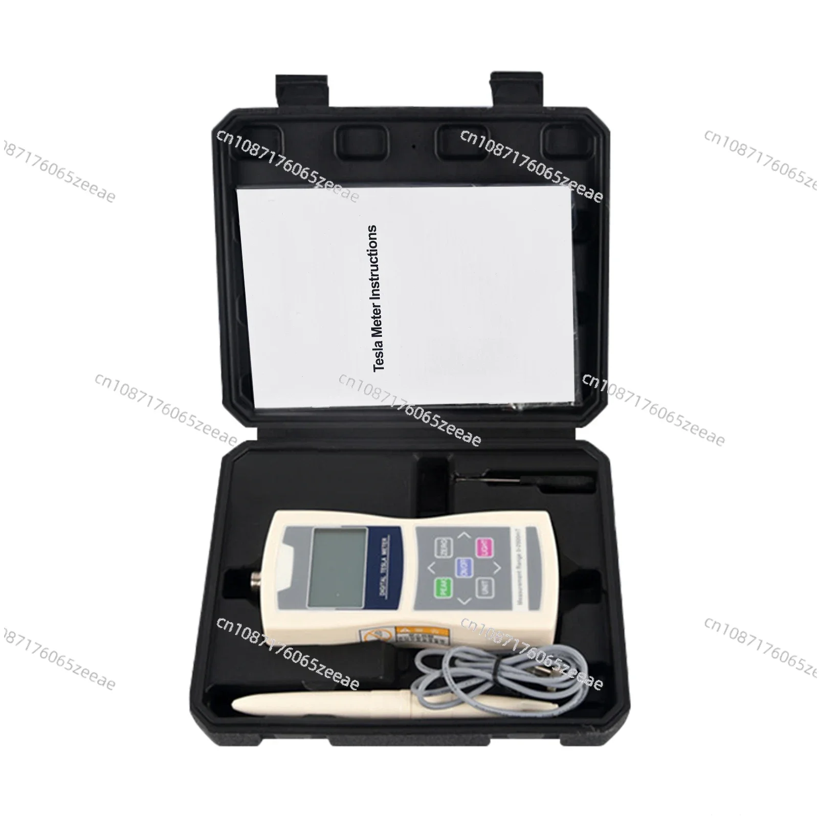 Digital Tesla Meter Gaussmeter 200mT/2000mT Standard Radial Hall Probe High Accuracy Sensitive Surface Magnetic Field Tester
Digital Tesla Meter Gaussmeter 200mT/2000mT Standard Radial Hall Probe High Accuracy Sensitive Surface Magnetic Field Tester