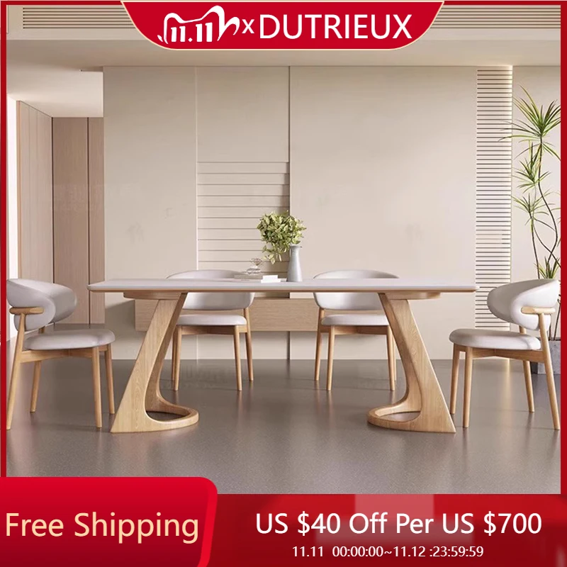 Terrace Clean Dining Table Cheap Balcony Mid Century Nordic Modern Luxury Dining Table Makeup Mesas De Comedor Salon Furniture
Terrace Clean Dining Table Cheap Balcony Mid Century Nordic Modern Luxury Dining Table Makeup Mesas De Comedor Salon Furniture