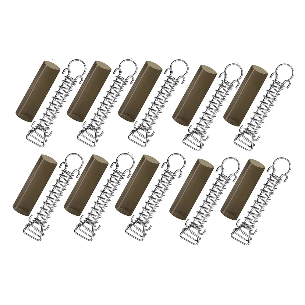 10Pcs Springs for Pool Cover Swimming Pool Cover Stainless Steel Spring with Stopper D Ring and Spring Sleeves
10Pcs Springs for Pool Cover Swimming Pool Cover Stainless Steel Spring with Stopper D Ring and Spring Sleeves