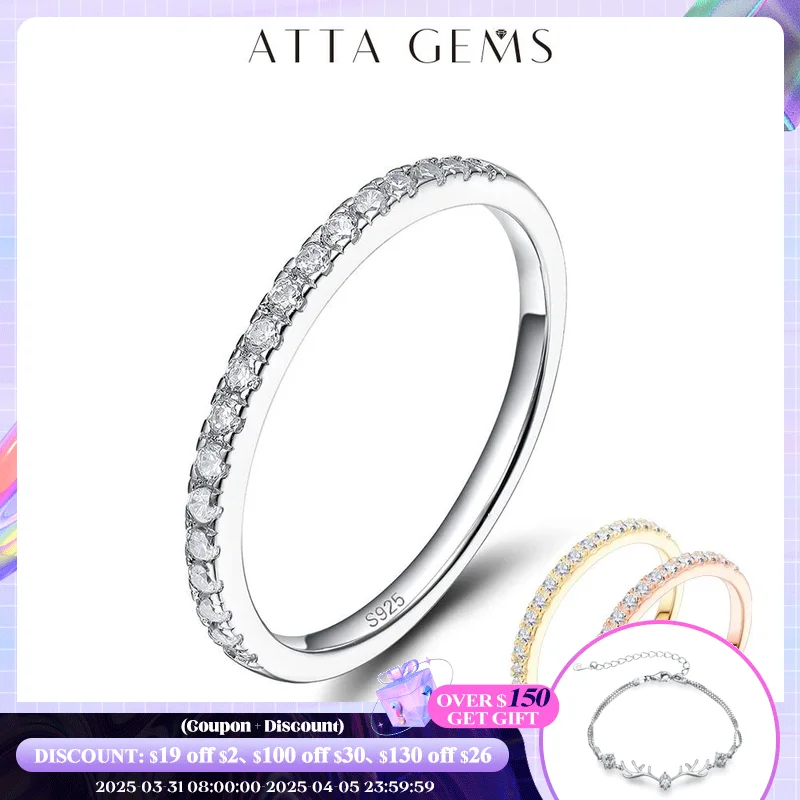 ATTAGEMS Classic White Gold Plated Round Excellent Cut Moissanite Ring for Girls 925 Sterling Silver Cocktail Fine Jewelry Gift
ATTAGEMS Classic White Gold Plated Round Excellent Cut Moissanite Ring for Girls 925 Sterling Silver Cocktail Fine Jewelry Gift