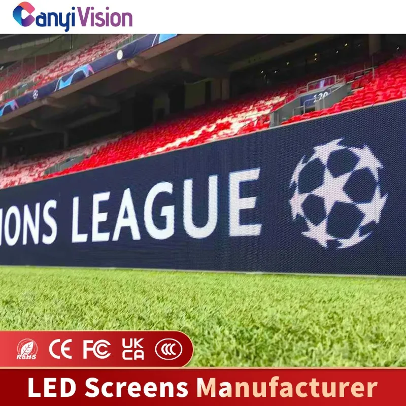 Custom Stadium Outdoor Full Color LED Screen, HD Display for Sports Field and Billboard Advertising
Custom Stadium Outdoor Full Color LED Screen, HD Display for Sports Field and Billboard Advertising