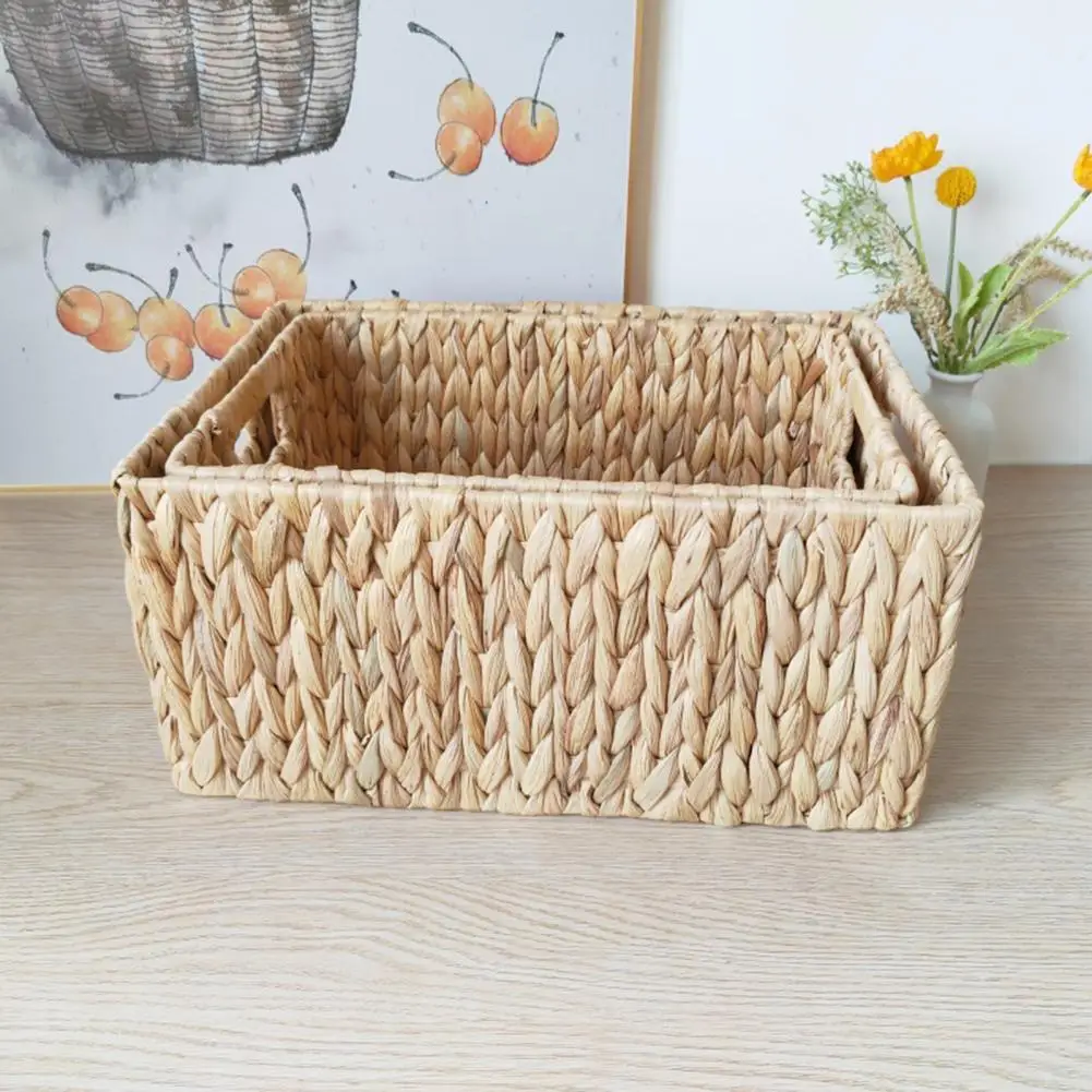 Dirty Clothes Basket Hand-woven Water Hyacinth Storage Baskets with Handles Strong Load-bearing Capacity for Organization
Dirty Clothes Basket Hand-woven Water Hyacinth Storage Baskets with Handles Strong Load-bearing Capacity for Organization